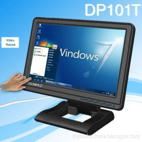 Feelworld DP-101/T, 10.1-inch LED 4-wire Resistive Touchscreen Display USB Monitor